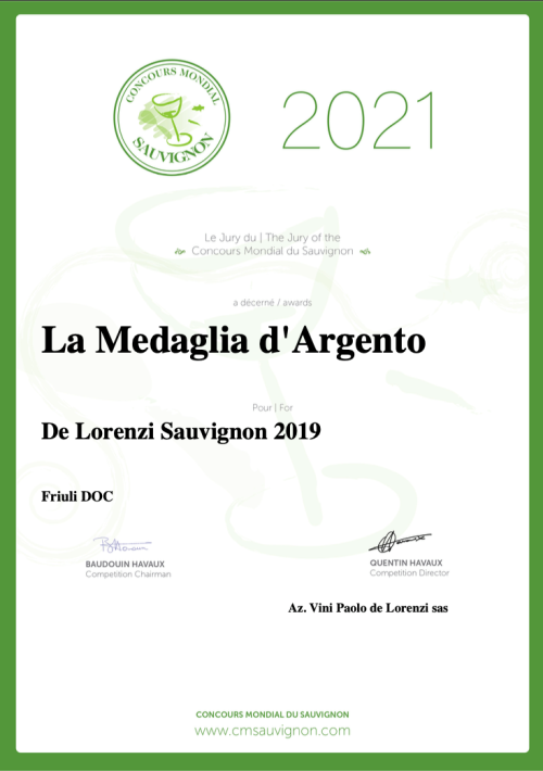 Sauvignon 2023 - De Lorenzi