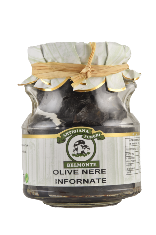 Olive nere infornate - Artigiana Funghi