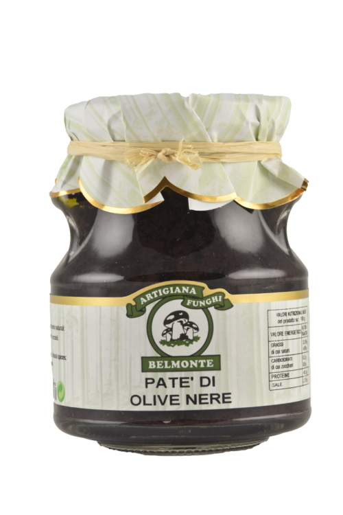Patè di olive nere - Artigiana Funghi