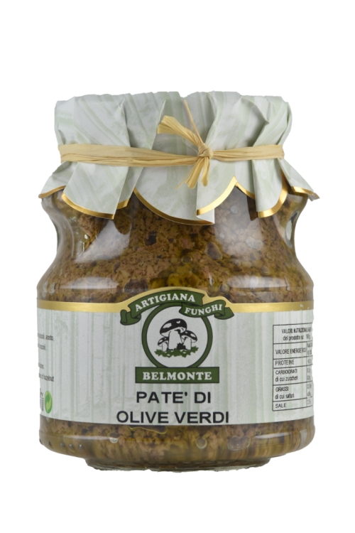 Patè di olive verdi - Artigiana Funghi