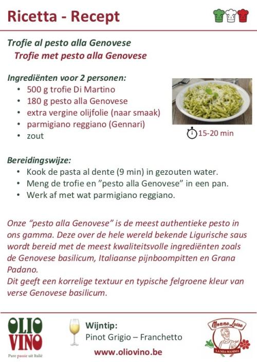 Pesto Genovese 180 gr - OlioVino