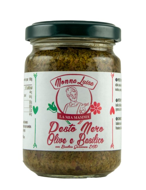 Pesto nero di olive e basilico - OlioVino