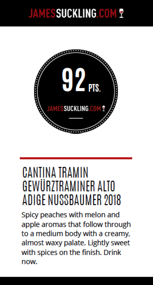 Nussbaumer 2021 (0,75L) - Tramin