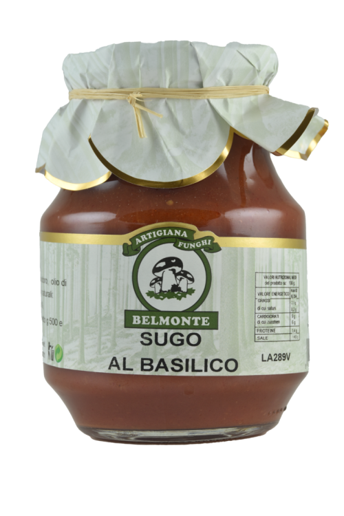 Sugo pronta basilico - Artigiana Funghi