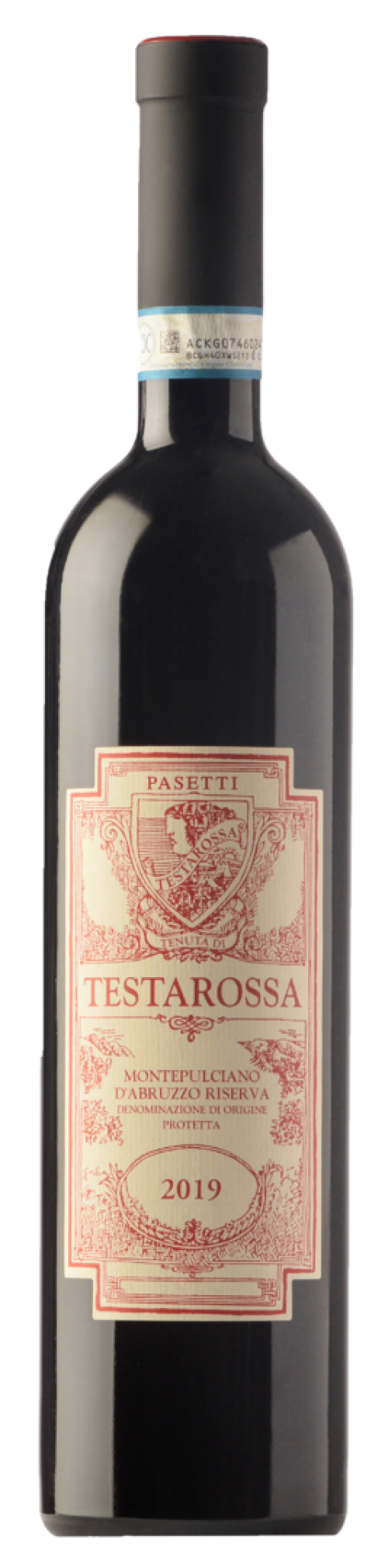 Testarossa rosso 2021 (0,75L) - Pasetti